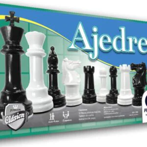 Ajedréz Escolar  tablero reforzado de cartón 40x40