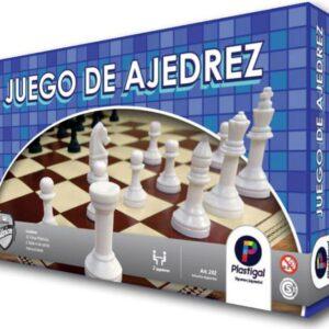 Ajedréz  tablero de cartón 32x32 cm  altura del re