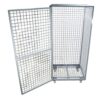 Armario contenedor c/ruedas 80x70x180 cm, 400 kg