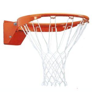Aro de basquet rebatible con trabas a bolilla