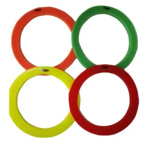 Aros sumergibles x 4 PVC flexible Ø 18 cm x 6 mm