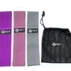 Banda circular tela Hip Band, set x 3 c/bolso