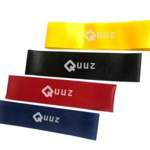 Banda elástica circular plana QUUZ de latex SET