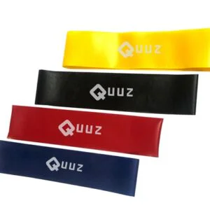 Banda elástica circular plana QUUZ  de latex  SET 