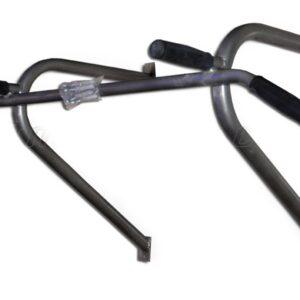 Barra dominada para amurar con puños en los extrem