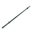 Barra maciza Body Pump 1,20 m, Negra, sin topes