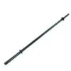 Barra maciza Body Pump 1,20 m, Negra, sin topes