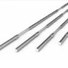 Barra maciza cromada 2,20 m, Ø 30 mm, c/topes