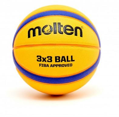 Basquet MOLTEN 3x3 Nº 6 cuero compuesto