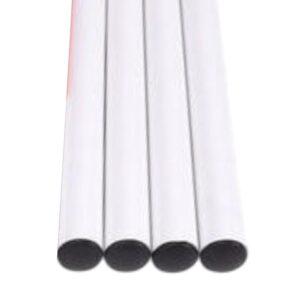 Bastón de PVC  Ø 1   1 50 mt  color blanco