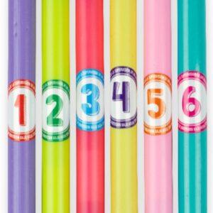 Bastones sumergibles numerados AQUA CLUB  largo 18