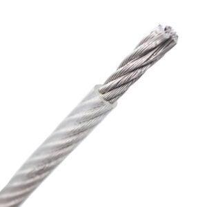 Cable de acero envainado 3 a 5 mm
