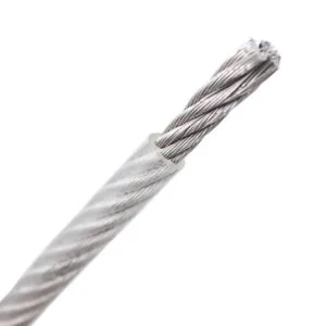 Cable de acero envainado 3 a 5 mm
