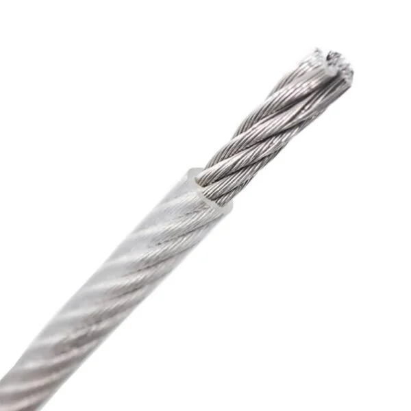 Cable de acero envainado 3 a 5 mm
