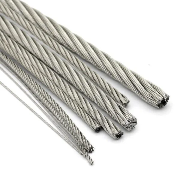 Cable de acero galvanizado  Ø 3 mm  Bobina x 100 m