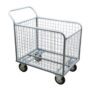 Carro contenedor de materiales 85x60x105 cm, malla