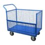 Carro contenedor 100x60x100 cm, lateral rebatible