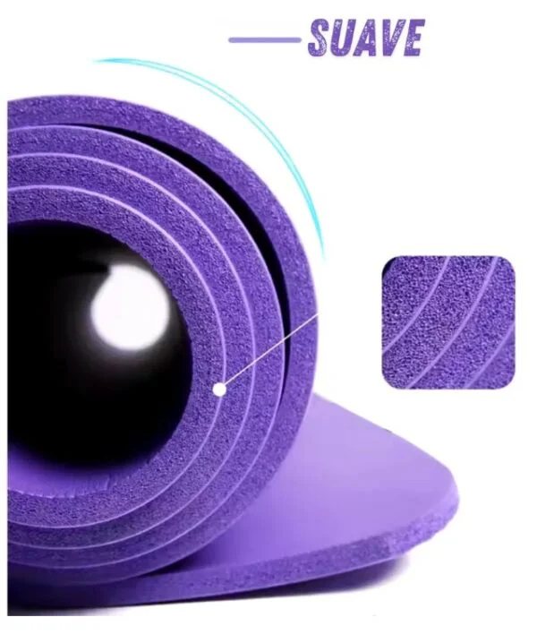 Colchoneta Yoga Mat  183x61 cm  espesor 8 mm  suav