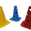 Cono 20 cm perforado rígido, base cuadrada