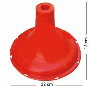 Cono con encastre vertical