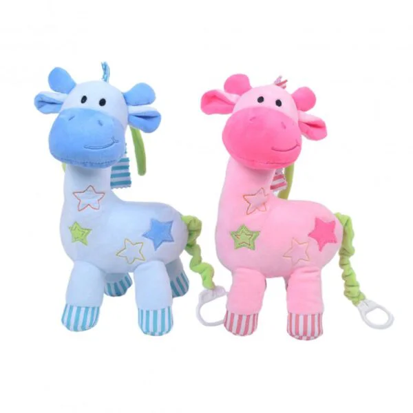 Cunero musical  Jirafa 30 cm