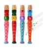 Flauta de madera infantil 20 cm