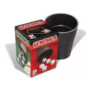 Generala  cubilete plástico  en caja
