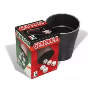 Generala cubilete plástico en caja