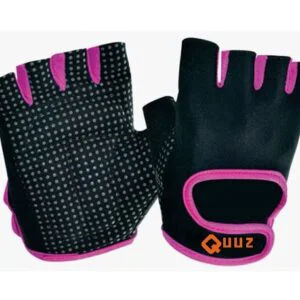 Guantes Fitness  de tela con palma acolchada de es