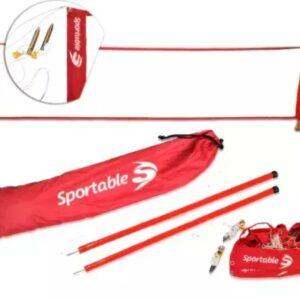 Jgo Fútbol-Tenis 3 mt caños PVC sin cintas