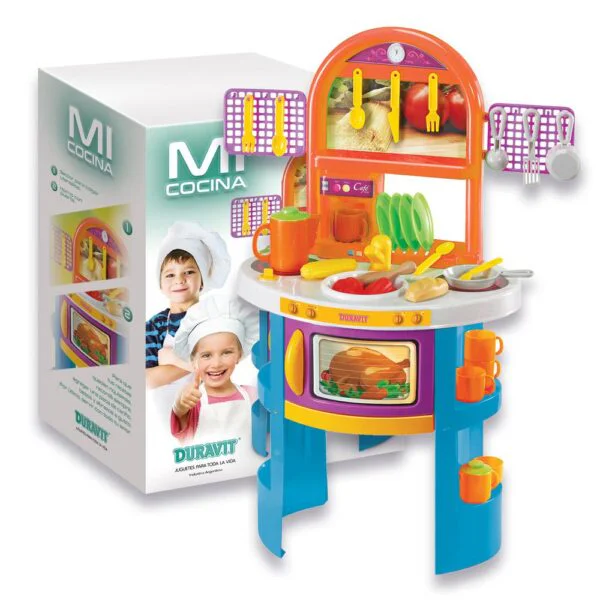 Juego Mi Cocina  mesada con hornallas y pileta  ho