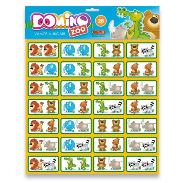 Juego de Dominó DURAVIT Zoo  28 fichas  blíster 33