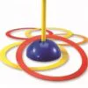 Juego de lanzamiento de aros, 6 aros de 30 cm