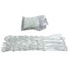 Redes de Básquet EKIP nylon 8 mm, Blanca, x par