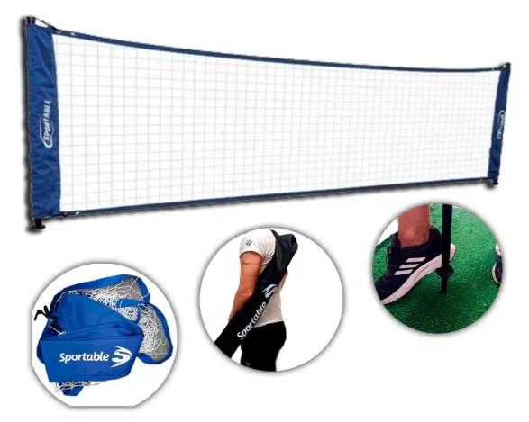 Kit de Fútbol-Tenis - 3 x 8 mt  caños hierro