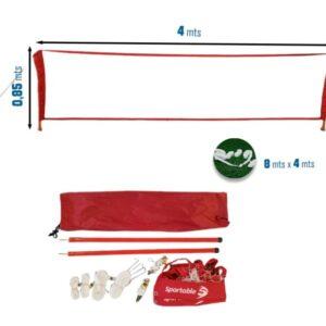 Kit de Fútbol-Tenis - 4 x 10 mt caños PVC