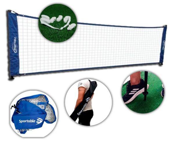 Kit de Fútbol-Tenis - 4 x 10 mt  caños hierro