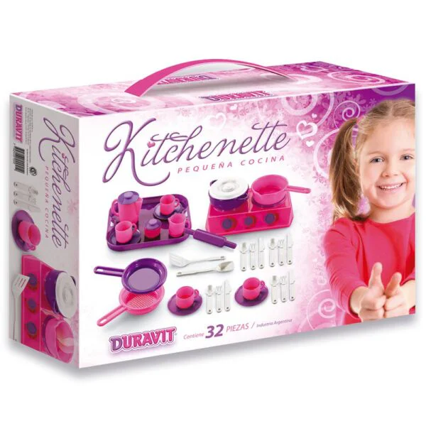 Kitchenette  Jgo  de té  cocina 2 hornallas  set d