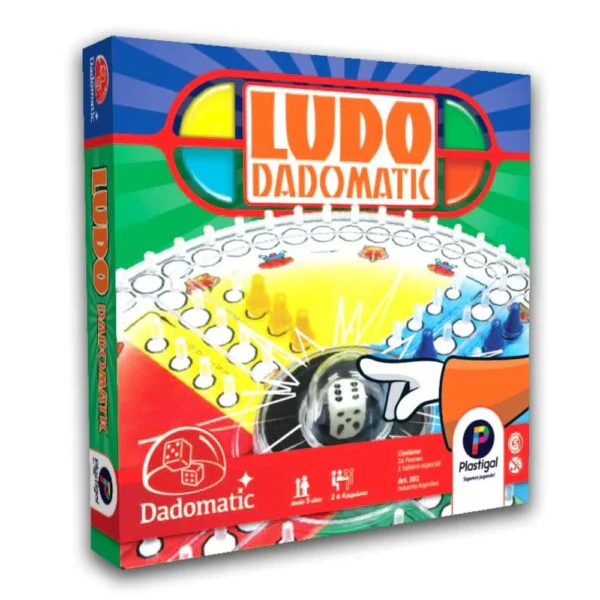 Ludo Royal Matic  tablero redondo Ø 28 cm  de 2 a