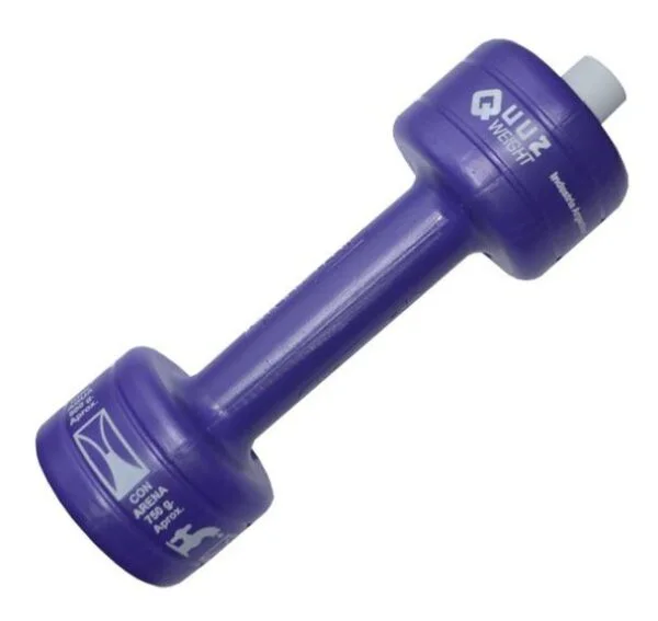 Mancuerna de PVC recargable desde 500 grs a 2 kg -