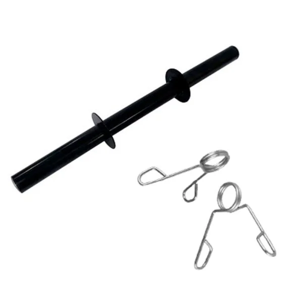Mancuerna maciza Lisa CON TOPES  largo 40 cm  Ø 25