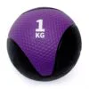 Medicine Ball  FOLLOW FIT 1 kg  con pique  Violeta