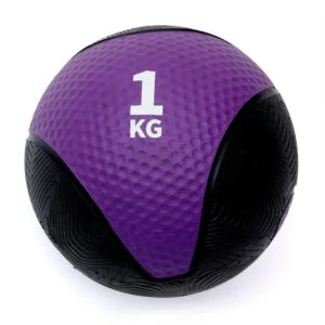 Medicine Ball  FOLLOW FIT 1 kg  con pique  Violeta