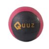 Medicine Ball QUUZ 1 kg c/pique, Rojo/Negro