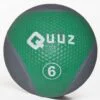 Medicine Ball QUUZ 6 kg c/pique, Gris/Verde