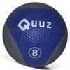 Medicine Ball QUUZ 8 kg c/pique, Gris/Azul