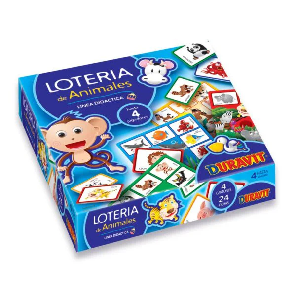 Mi primera lotería DURAVIT  caja x 24 fichas
