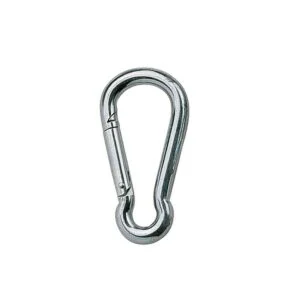 Mosquetón galvanizado  5x50mm  carga trabajo 35k