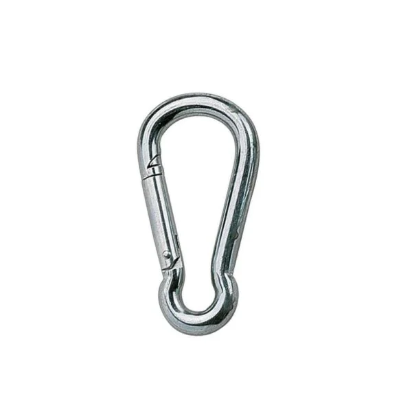 Mosquetón galvanizado  5x50mm  carga trabajo 35k