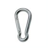 Mosquetón galvanizado 6x60 mm, 100 kg